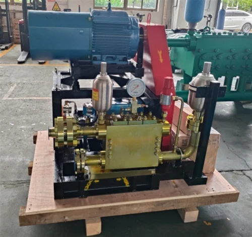 Polymer Injection Pump Skid For SNF FLOQUIP EOR Project Ready For Shipment